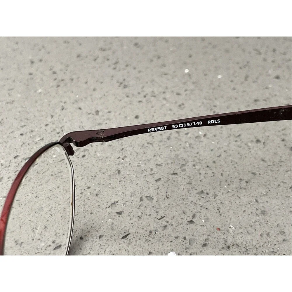 Innovative M/F Technology Eyeglasses Frames ONLY 53-15-140 REV587 RDLS full rim